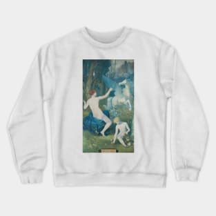 Fantasy by Pierre Puvis de Chavannes Crewneck Sweatshirt